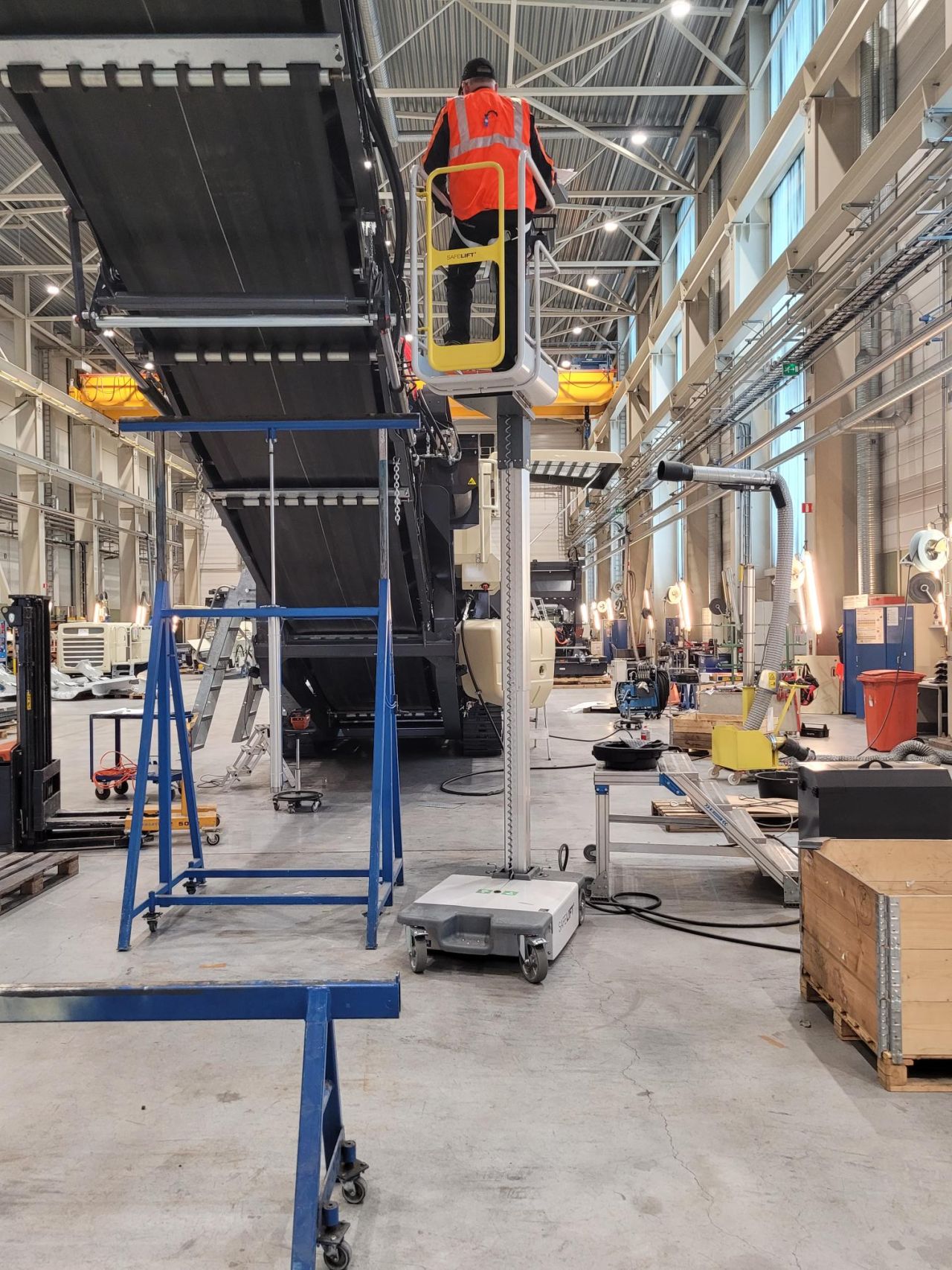 Safelift i drift hos kund