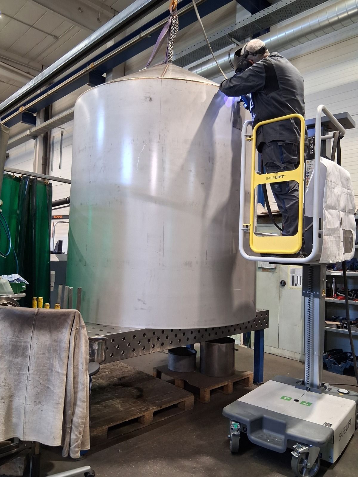 Safelift i drift hos kund
